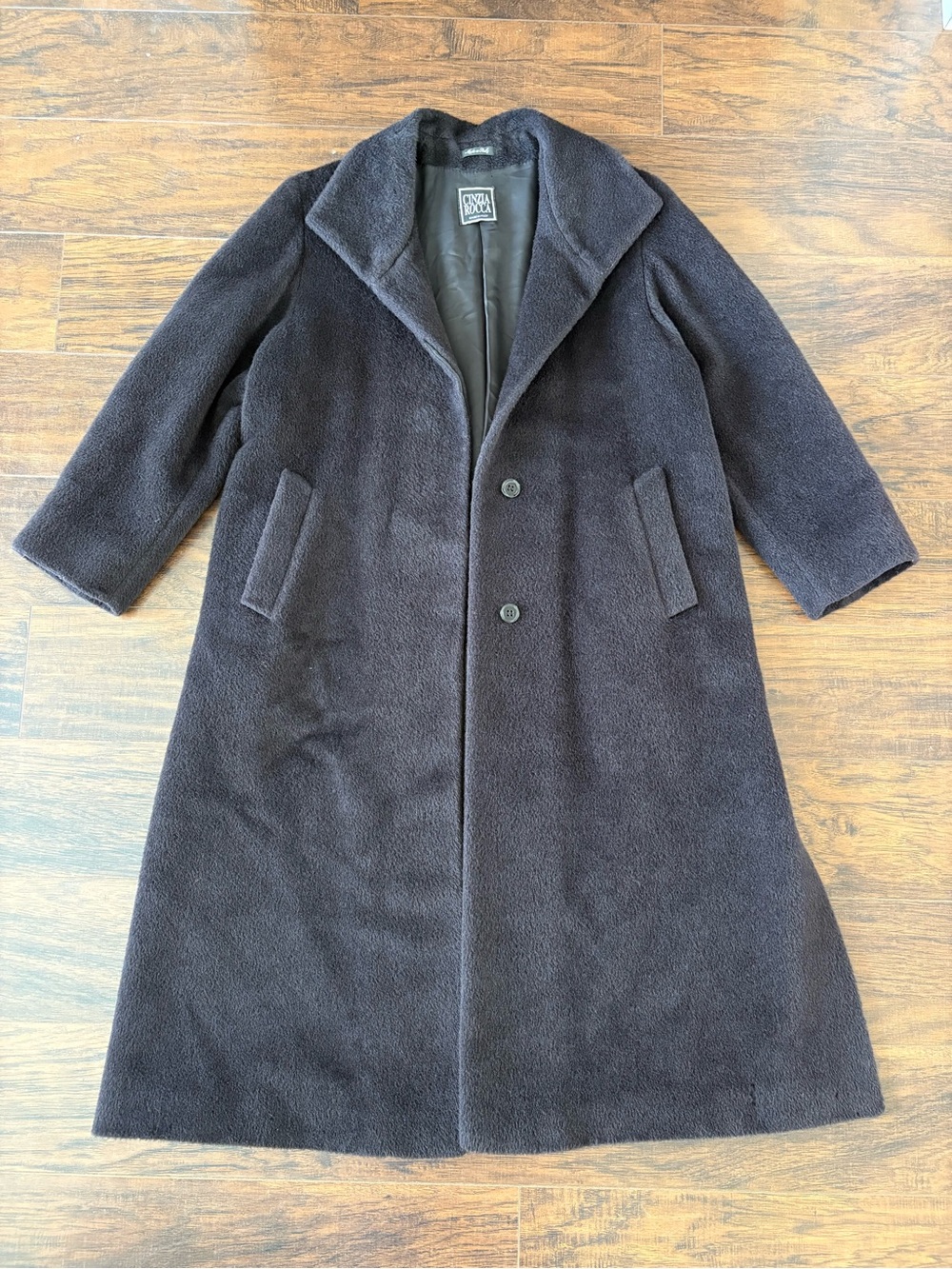 Cinzia Rocca pure baby llama coat size 2